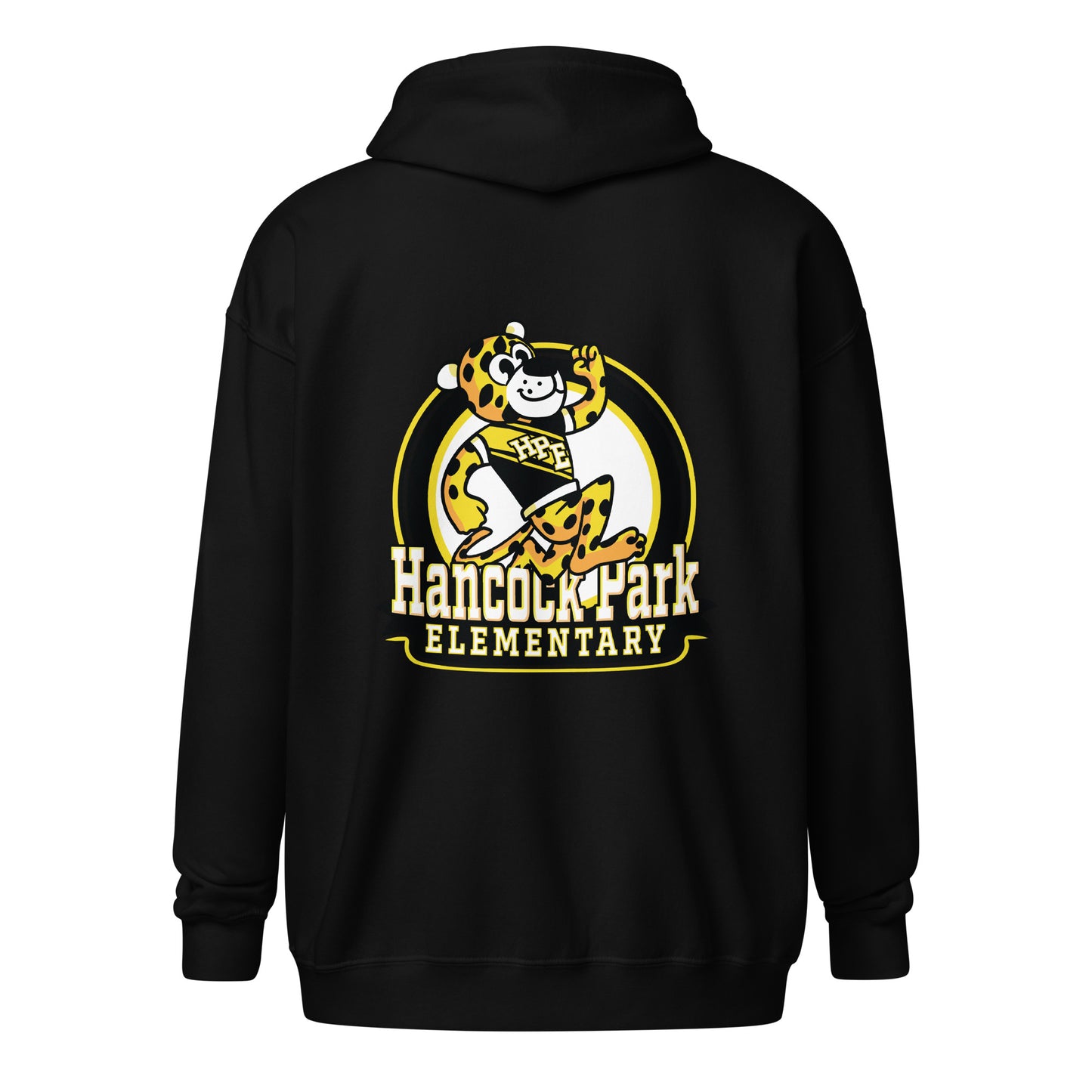 Hoodie Zip ADULT Front & Back Print (click for more colors)