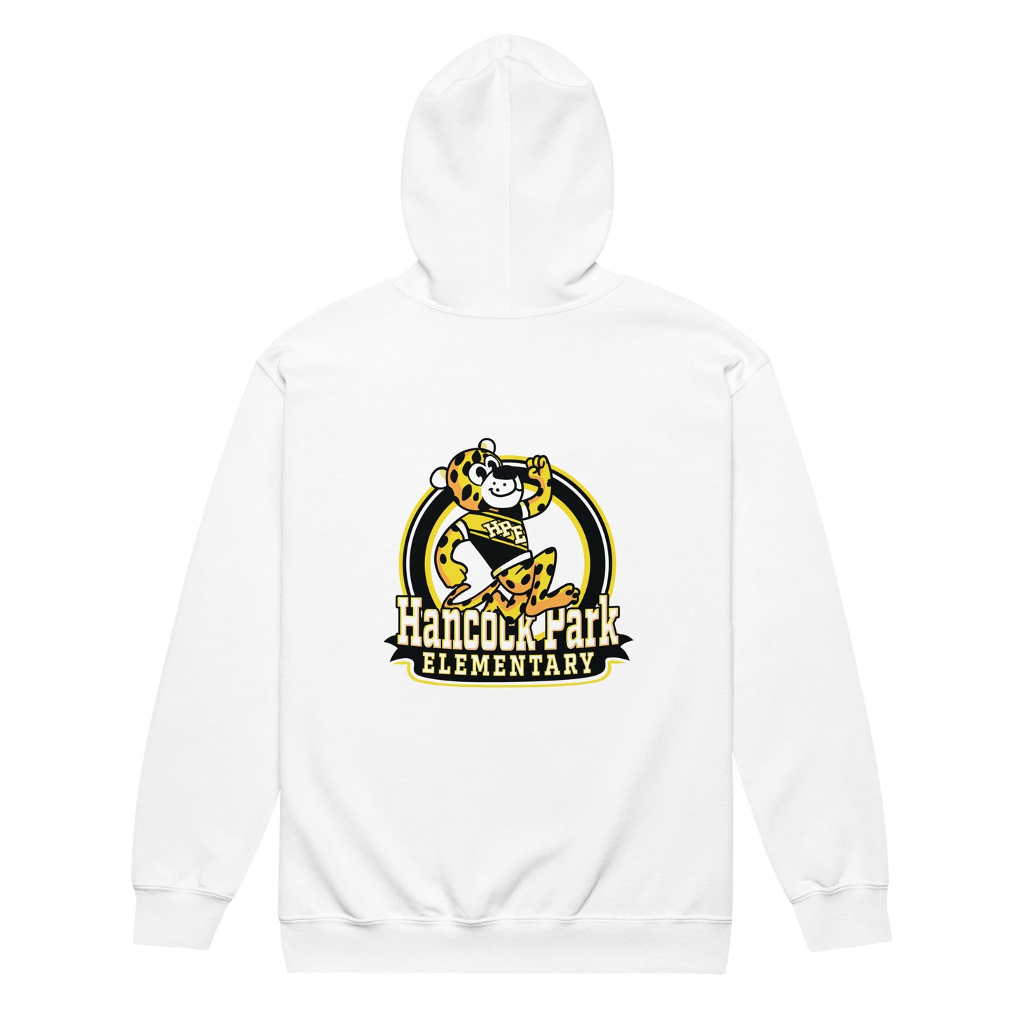 Hoodie Zip ADULT Front & Back Print (click for more colors)